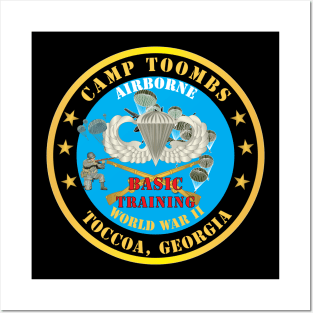 Camp Toombs- Airborne - Basic Training - Toccoa, Georgia x 300 Posters and Art